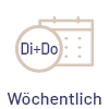 NSH Symbol Dienstag und Donnerstag